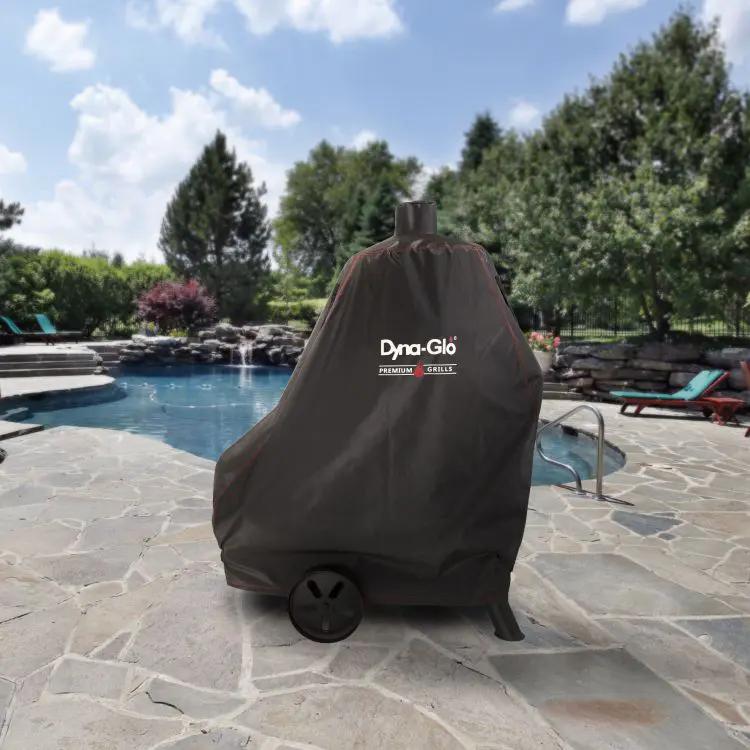 Dyna-Glo DG1382CSC Premium Vertical Offset Charcoal Smoker Cover thumbnail 4
