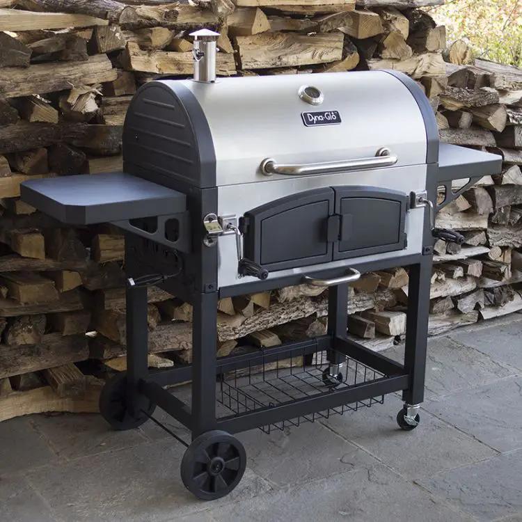 Dyna-Glo DGN576SNC-D Dual Zone Premium Charcoal Grill thumbnail 2