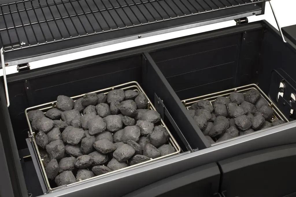 Dyna-Glo DGN576SNC-D Dual Zone Premium Charcoal Grill thumbnail 3