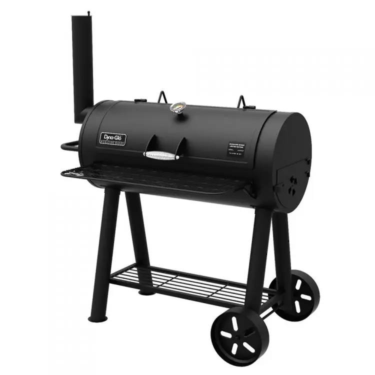 Dyna-Glo Signature Series Heavy-Duty Barrel Charcoal Grill - DGSS675CB-D